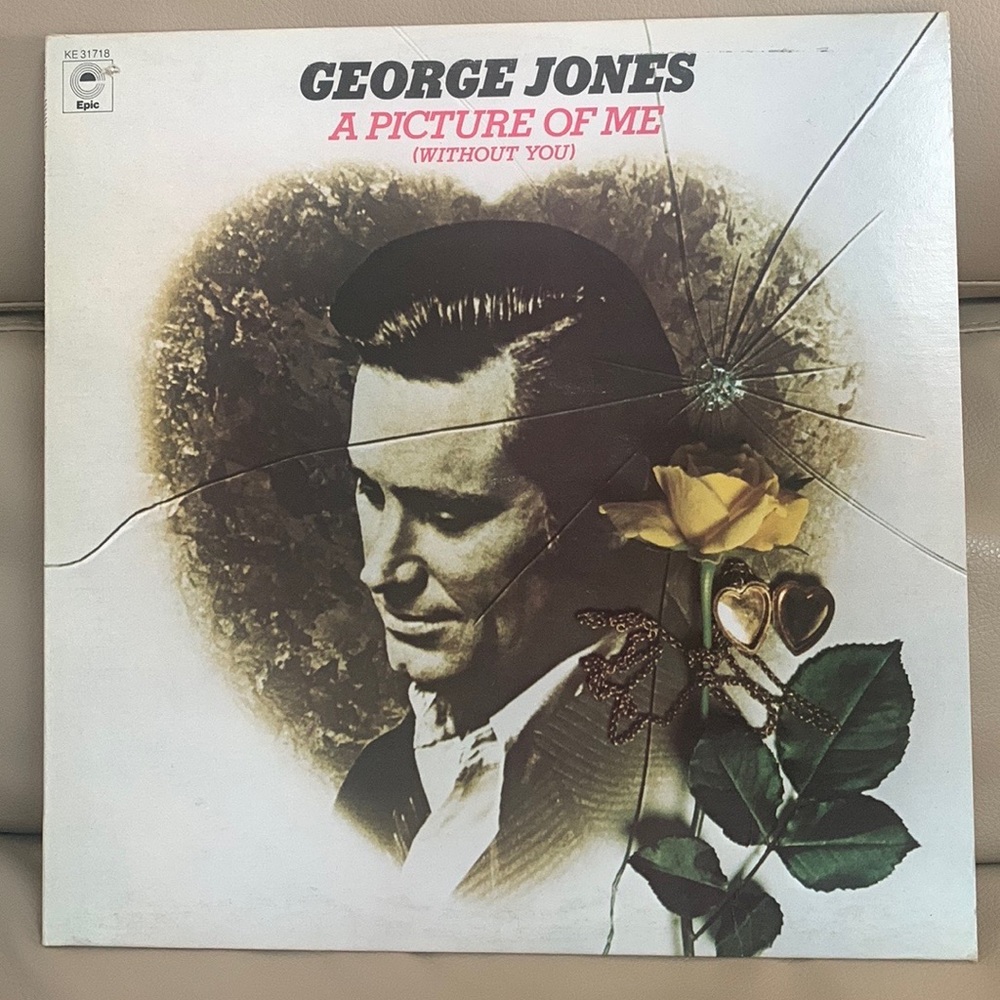 George Jones A Picture Of Me (Without You) 1972 Vinyl